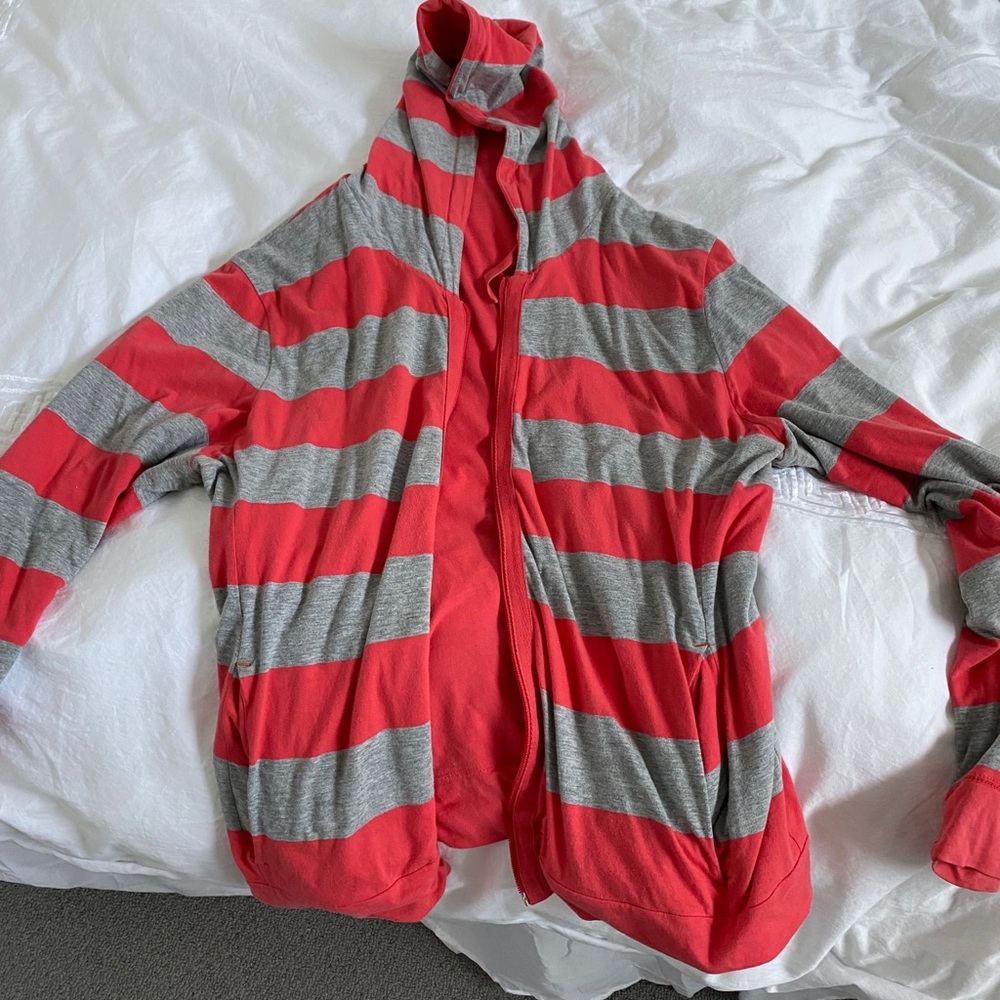 Hugo boss zip up sweater reversible